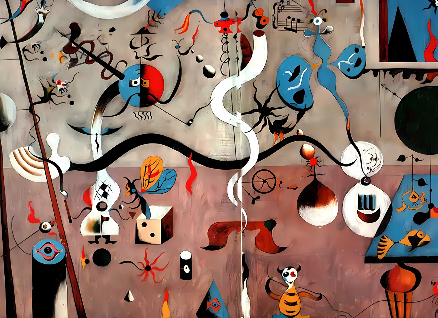 Joan Miró — Harlequin’s Carnival