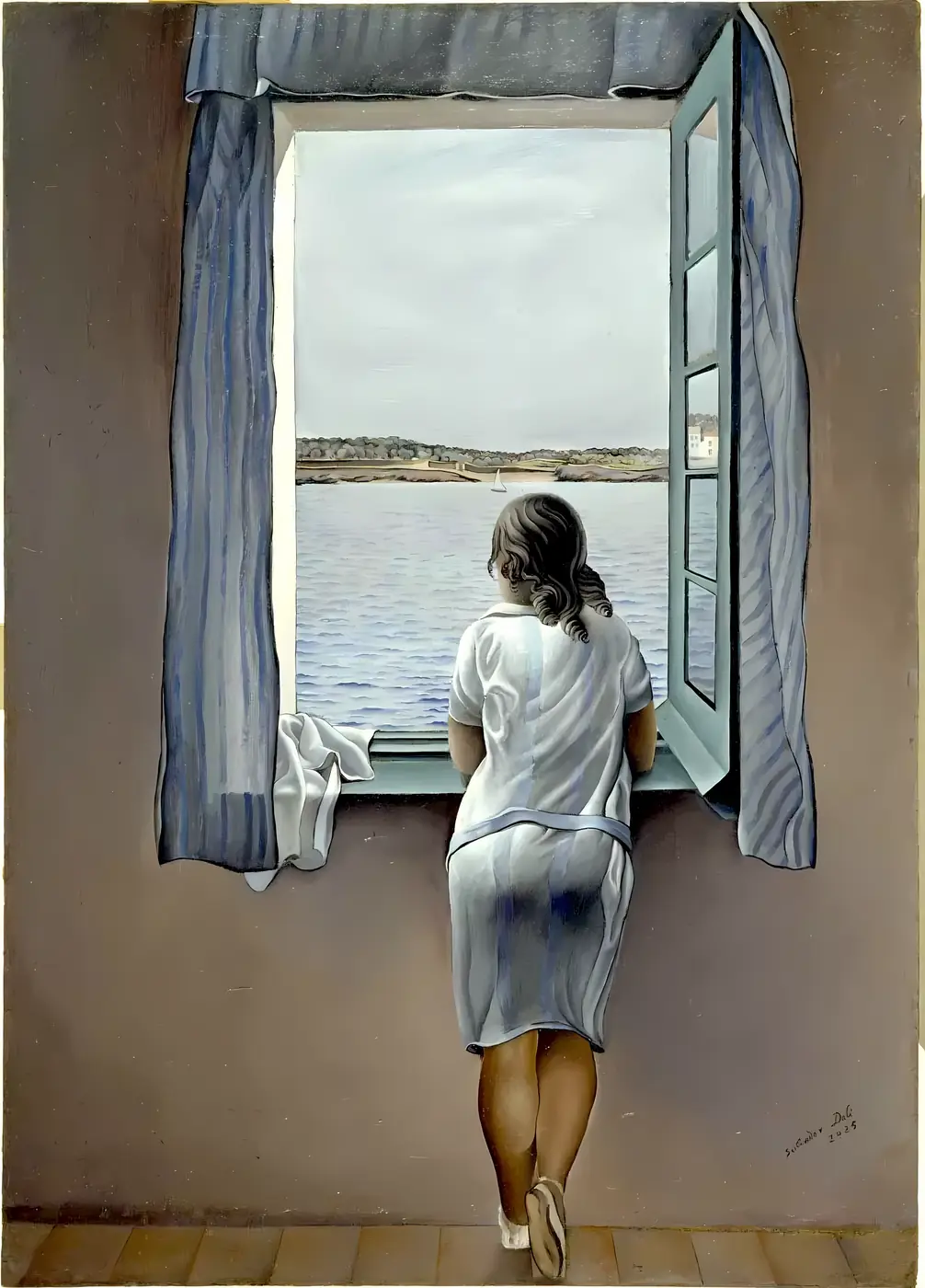 Pablo Picasso — Girl at the Window